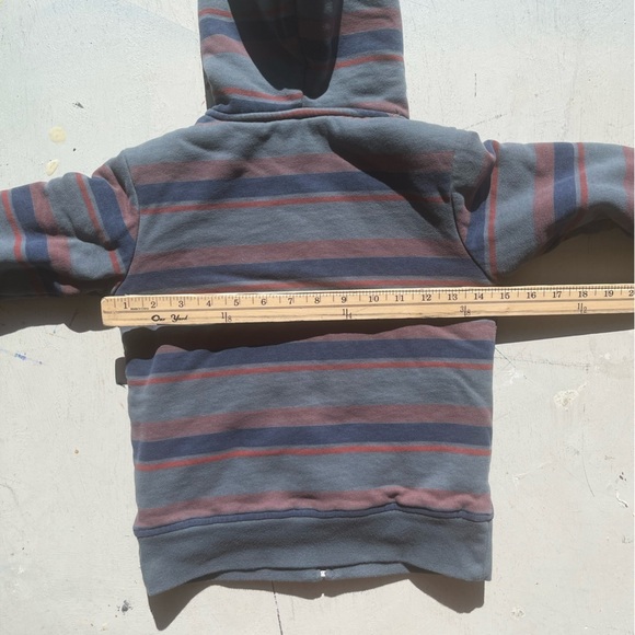 Kid's O'Neill Hoodie Multicolor Striped 4 Lined Zip Outdoor Camping Hike Surf - Picture 8 of 11